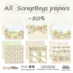 -50% for all ScrapBoys papers