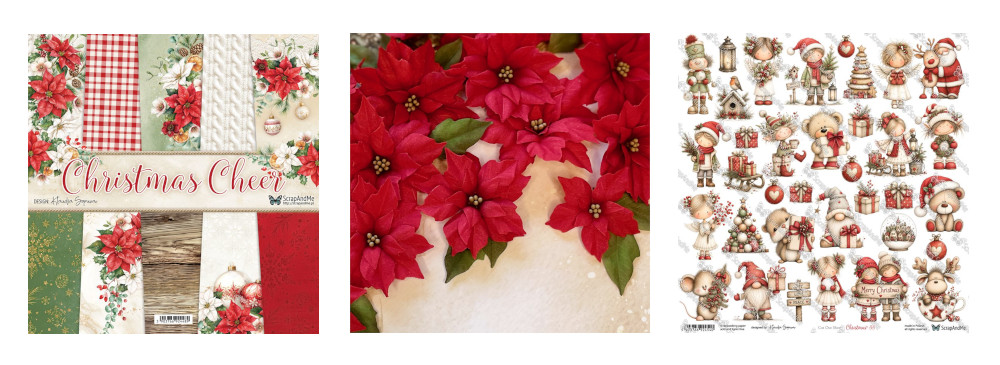 New winter papers and dies from ScrapAndMe
