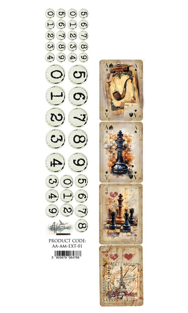 Paper 30x5 cm – Adventure Men 01