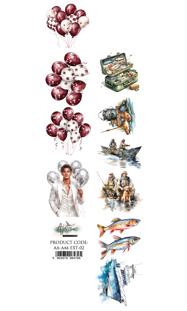 Paper 30x5 cm – Adventure Men 02 Paper 30x5 cm – Adventure Men 02