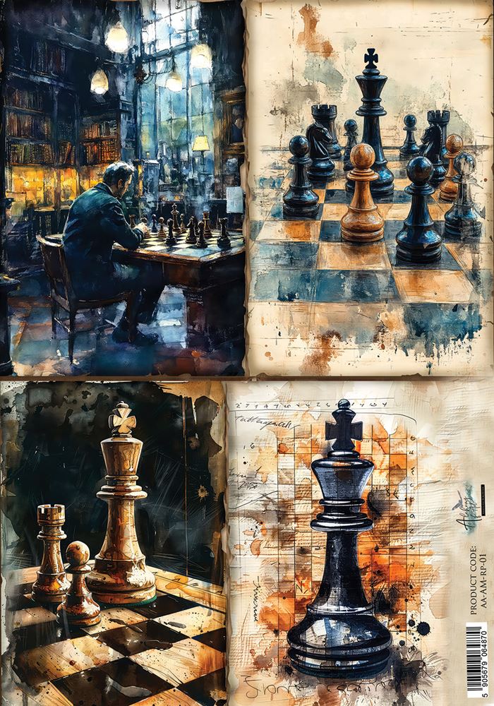 Rice paper 1, Adventure Men, A4 (21x29,7cm) 25-30g Rice paper 1, Adventure Men, A4 (21x29,7cm) 25-30g