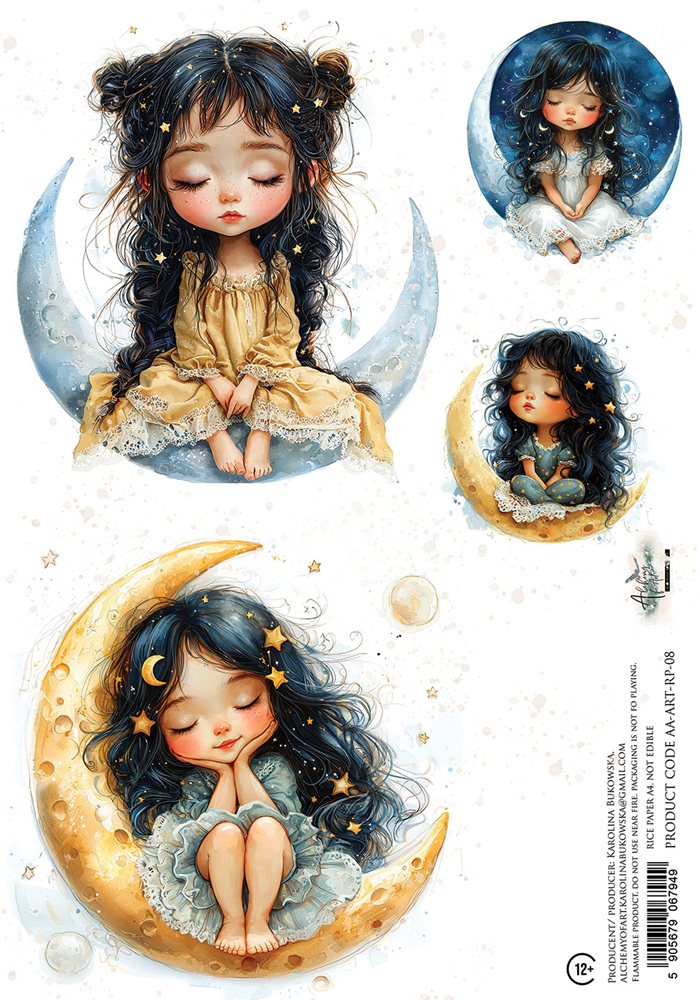 Rice paper 8, Art, A4 (21x29,7cm) 25-30g