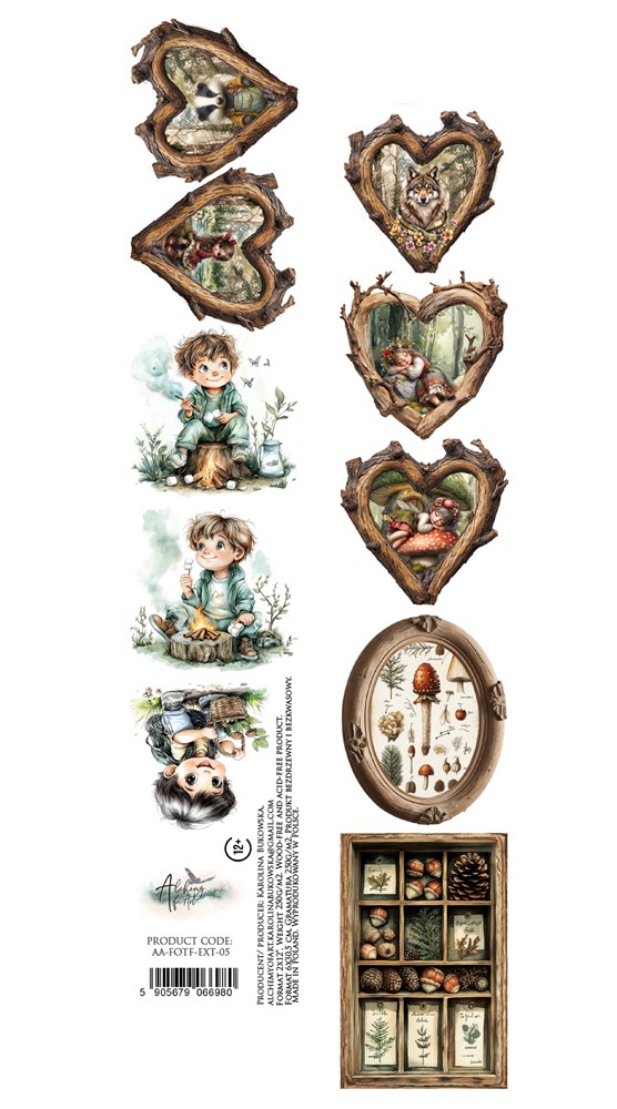 Paper 30x5 cm – Friends of the Forest 05