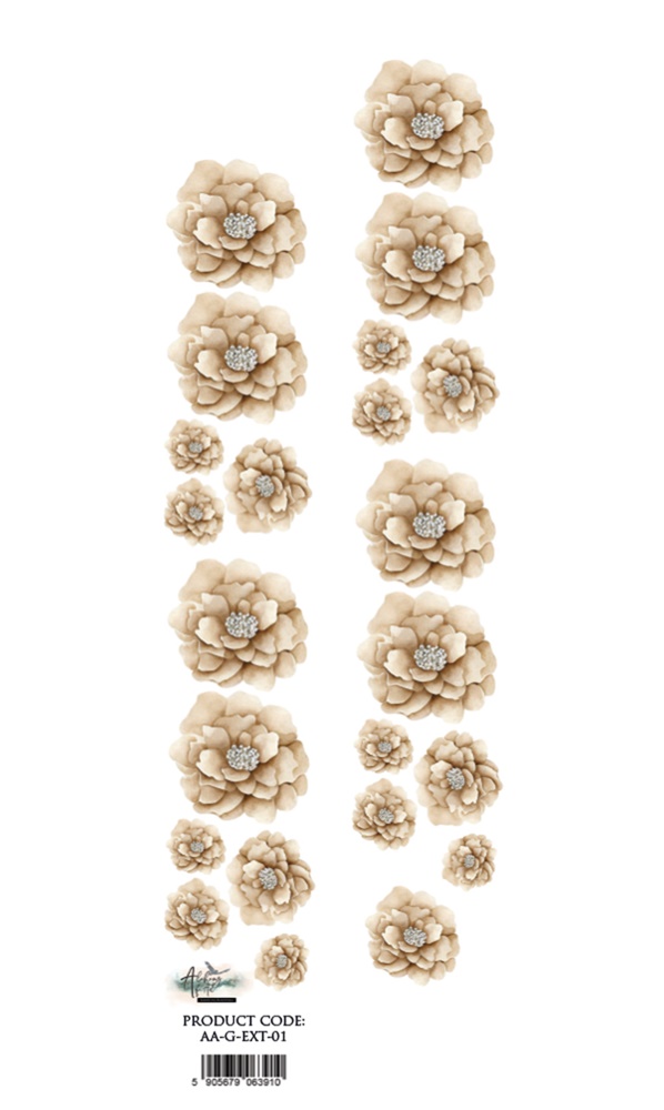 Paper 30x5 cm – Gentleness 01, mirror print