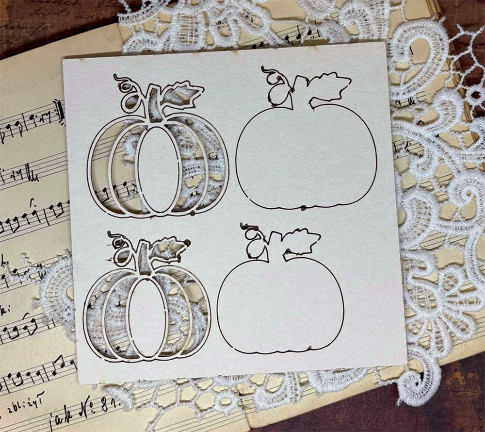 Chipboard Pumpkins, , Lovely Autumn, 17x12,5cm