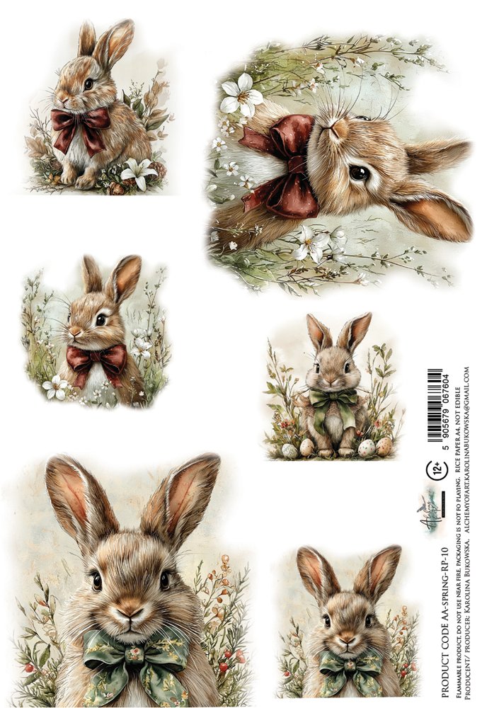 Rice paper 10, Spring, A4 (21x29,7cm) 25-30g Rice paper 10, Spring, A4 (21x29,7cm) 25-30g