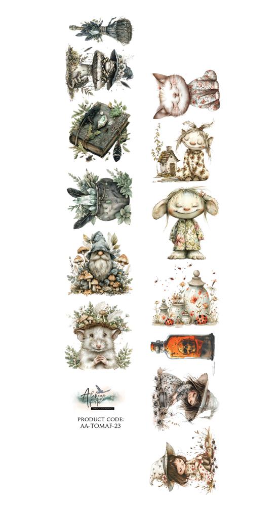 Paper 30x5 cm – Tales of Moss and Fern 04