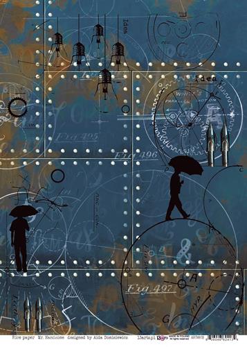 Rice paper Mr. Handsome, A4 (21x29,7cm) 30g