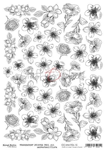 Transparent black printed foil 15 (21,0x29,7cm, 100 microns) Transparent black printed foil 15 (21,0x29,7cm, 100 microns)