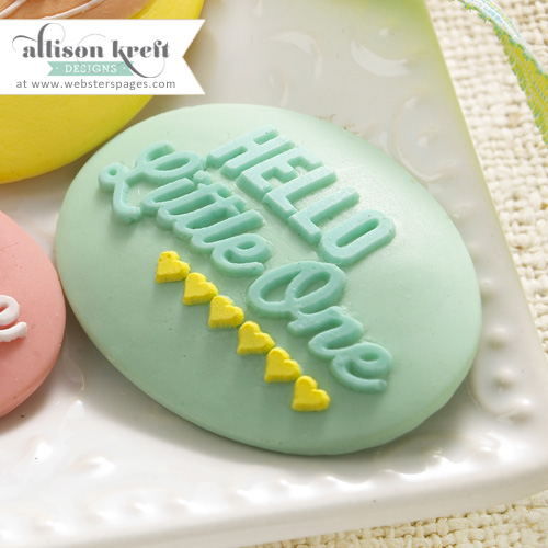 HelloLittle One Cameo Set - Teal (10 pieces per pack) HelloLittle One Cameo Set - Teal (10 pieces per pack)