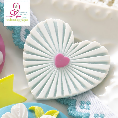 Sweet Routine Heart Cameo Set (10 pieces per pack) Sweet Routine Heart Cameo Set (10 pieces per pack)