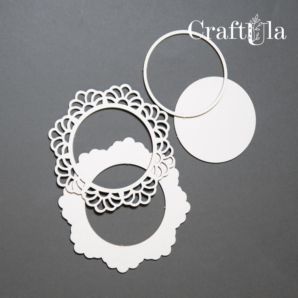 Chipboard Shaker 0463 – Frame - (dia approx. 9cm x0,15cm) Chipboard Shaker 0463 – Frame - (dia approx. 9cm x0,15cm)