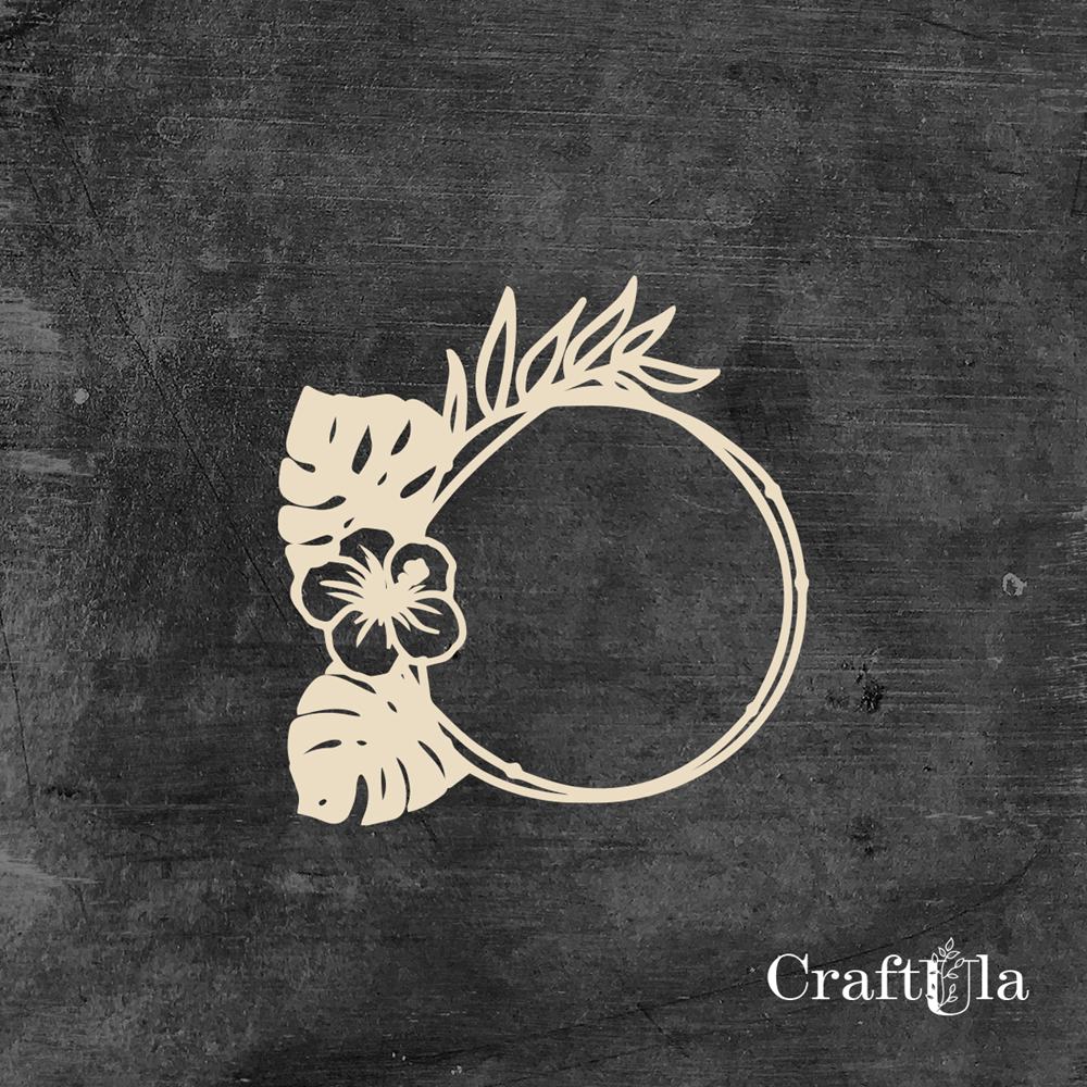 Chipboard Wreaths 2362 (2 pcs, dia aprox. 7x0,15cm)