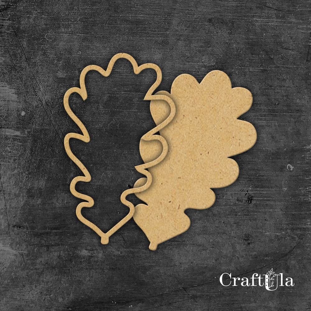 HDF Oak leaf, 2 layers (30x0,3 cm)