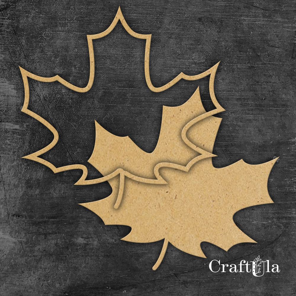 HDF Maple leaf, 2 layers (30x0,3 cm)