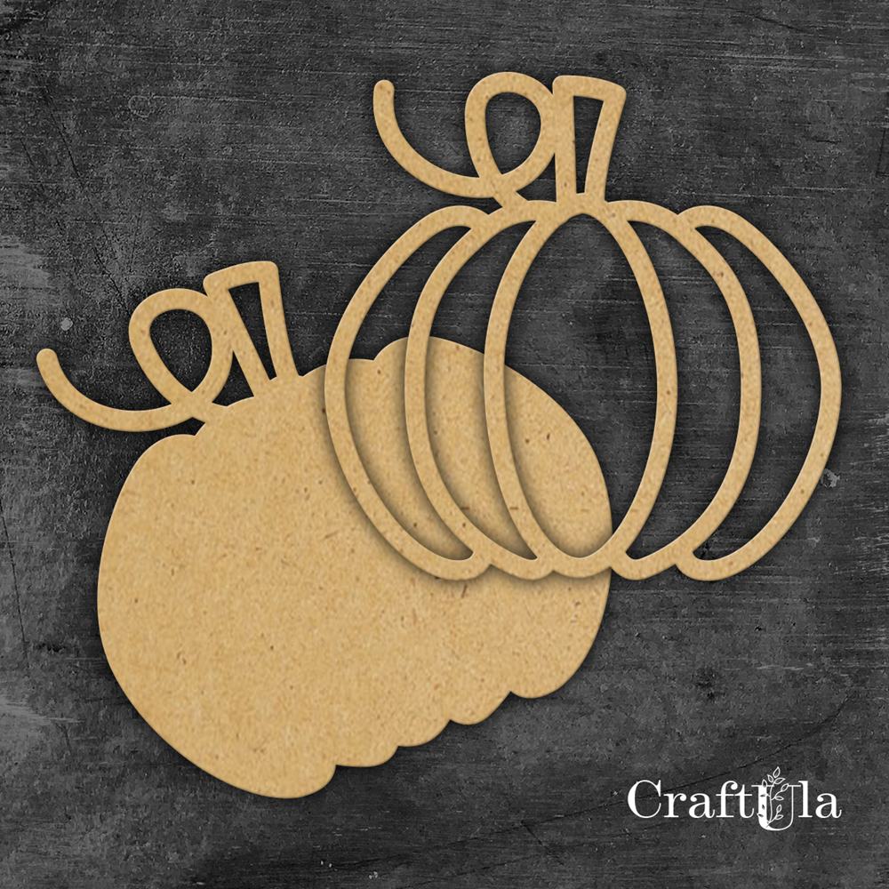 HDF Pumpkin 2. 2 layers (25x0,3 cm)