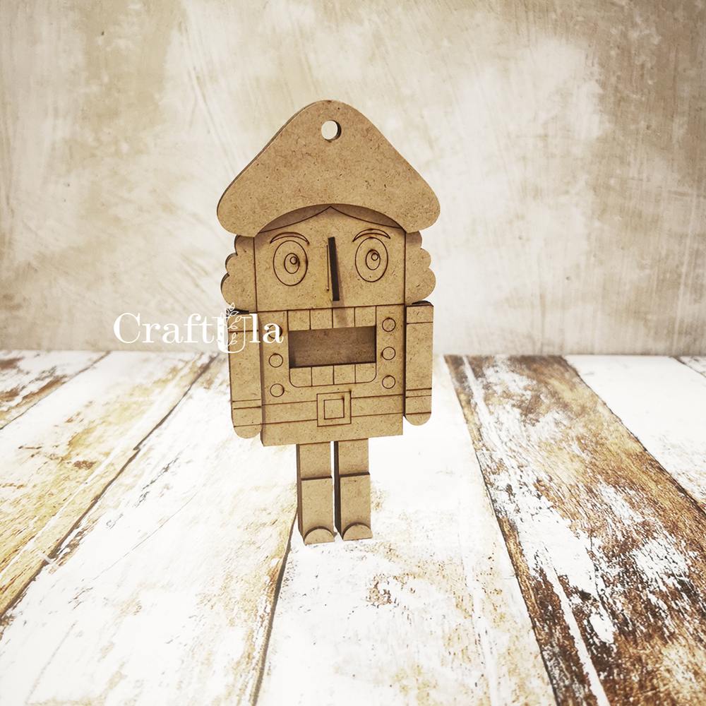 HDF Tin Soldier – gift card holder (18x9 cm)