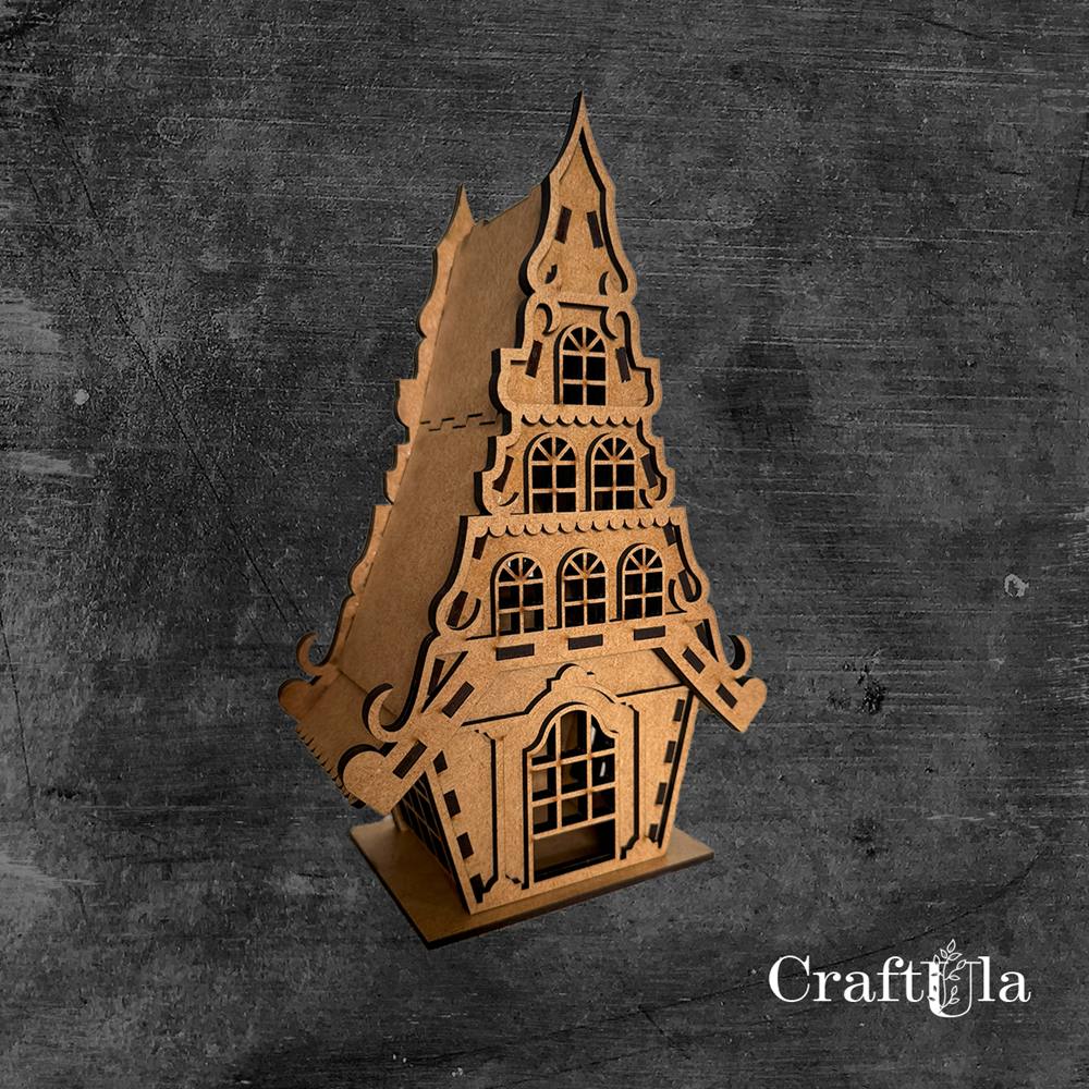 HDF House 491 (height around 25 cm)