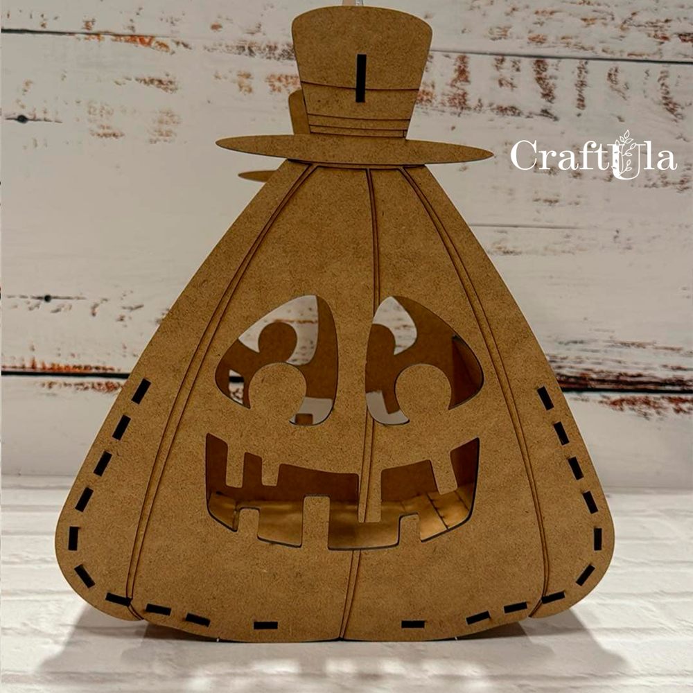HDF basket Pumpkin 5353 (height around 26 cm, thick. 0,3 cm)
