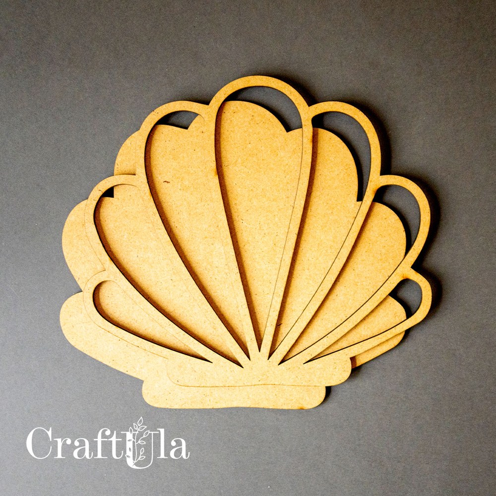 HDF Seashell 2, 2 layers (20x0,3cm)