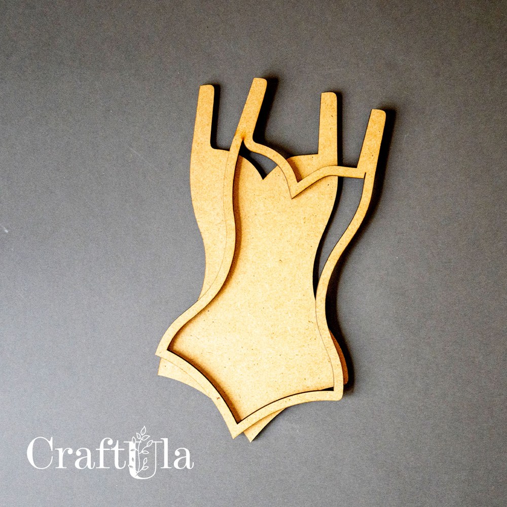 HDF swimsuit. 2 layers (25x0,3cm)