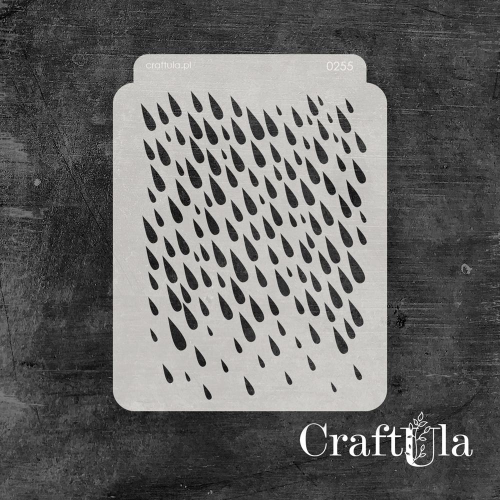 Stencil 0255, 15x20 cm x 0,35 mm, semi-translucent