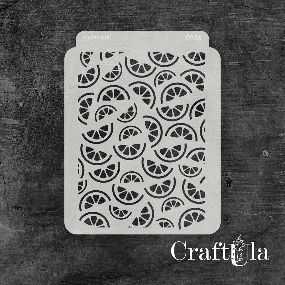 Stencil 0256, 15x20 cm x 0,35 mm, semi-translucent