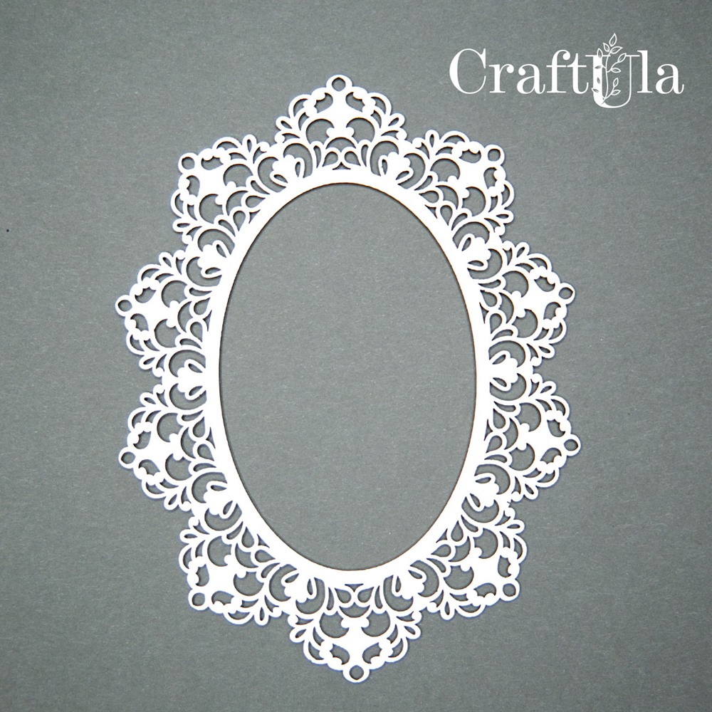 Chipboard Frame 0006L (approx. 14x10,5x0,15cm)
