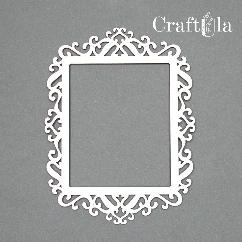 Chipboard Frame 0036L (approx. 14x10,5x0,15cm)