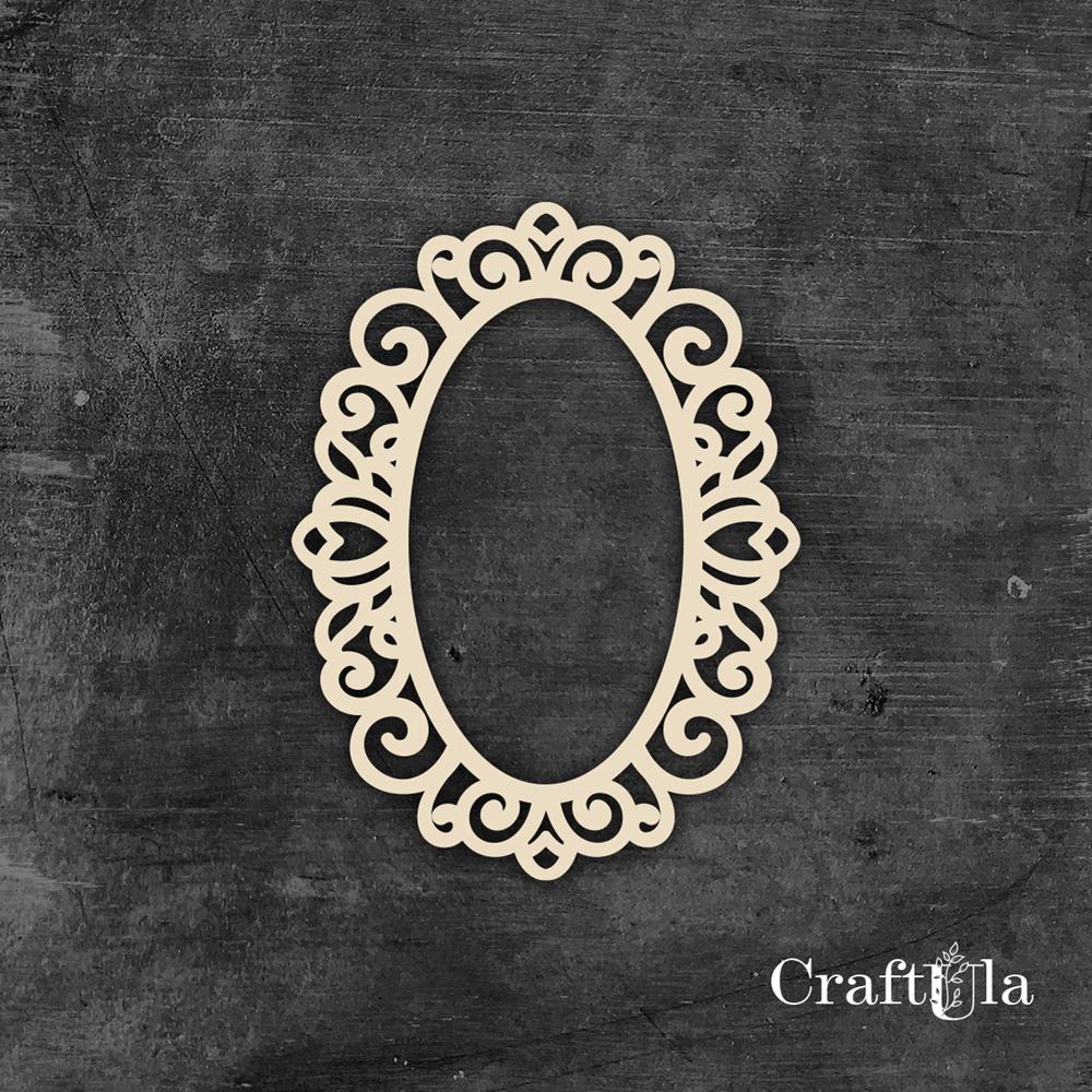 Chipboard Frame 0039L (approx. 14x10x0,15cm)