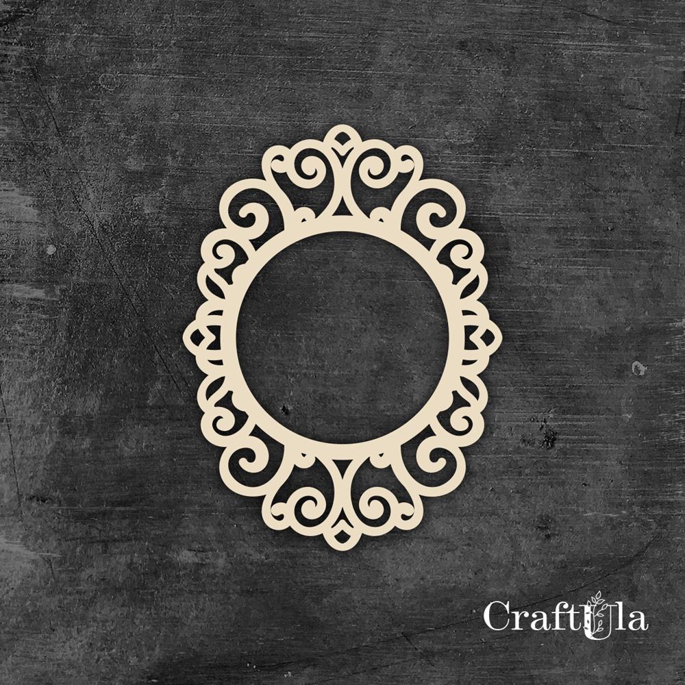 Chipboard Frame 0040L (approx. 14x10x0,15cm)