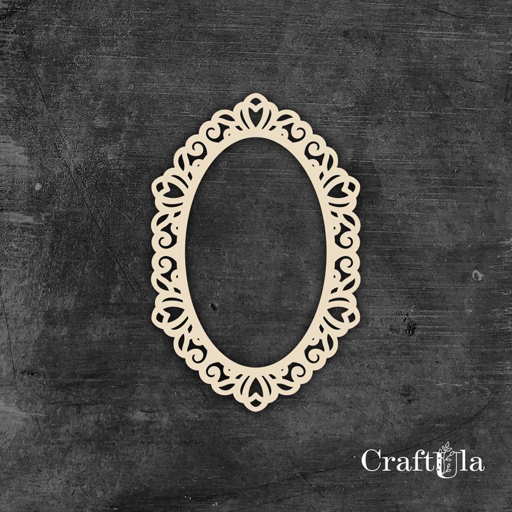 Chipboard Frame 0042L (approx. 14x10x0,15cm)