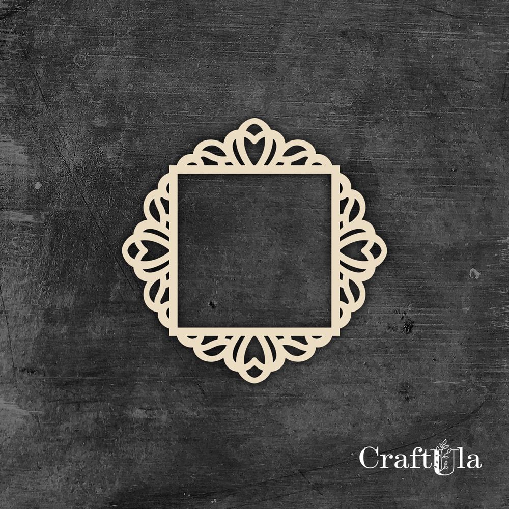 Set of Chipboard Frames 0046M (2 pcs, dia approx. 12x0,15cm)
