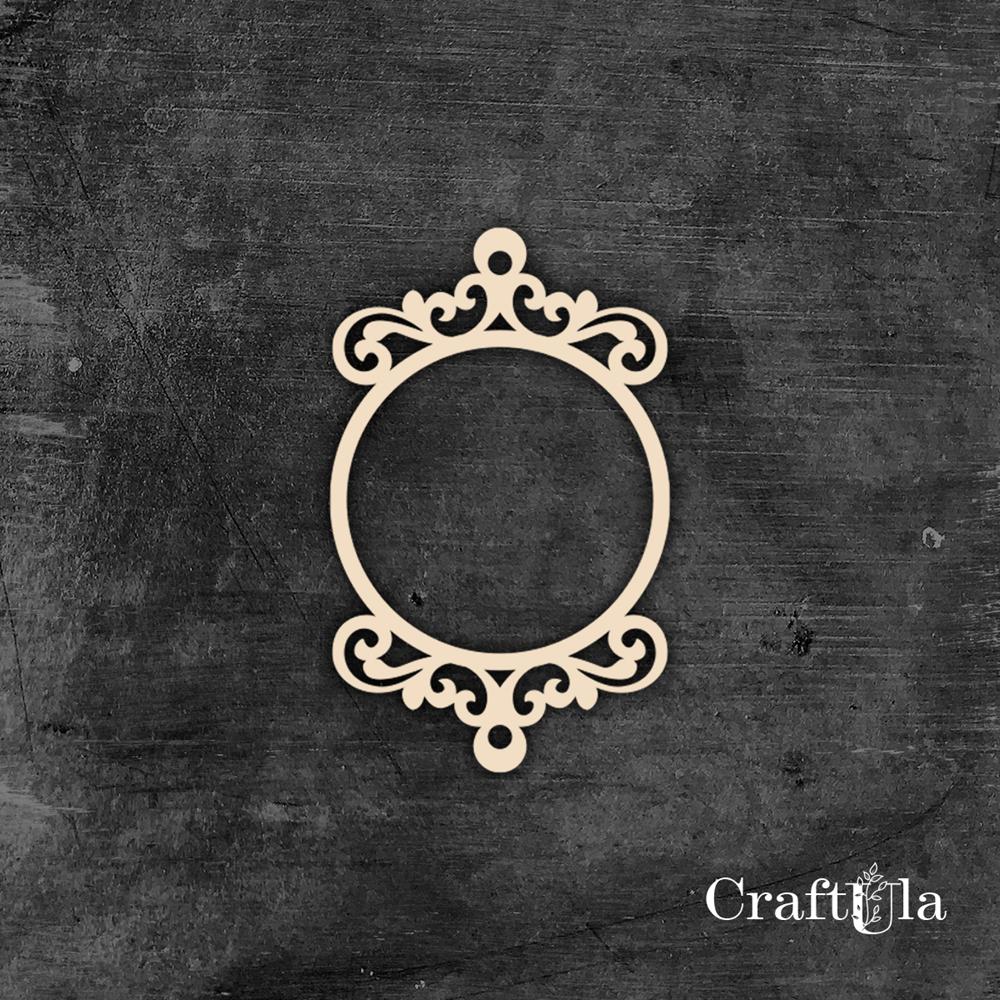 Chipboard Frame 0049L (approx. 14x10x0,15cm)
