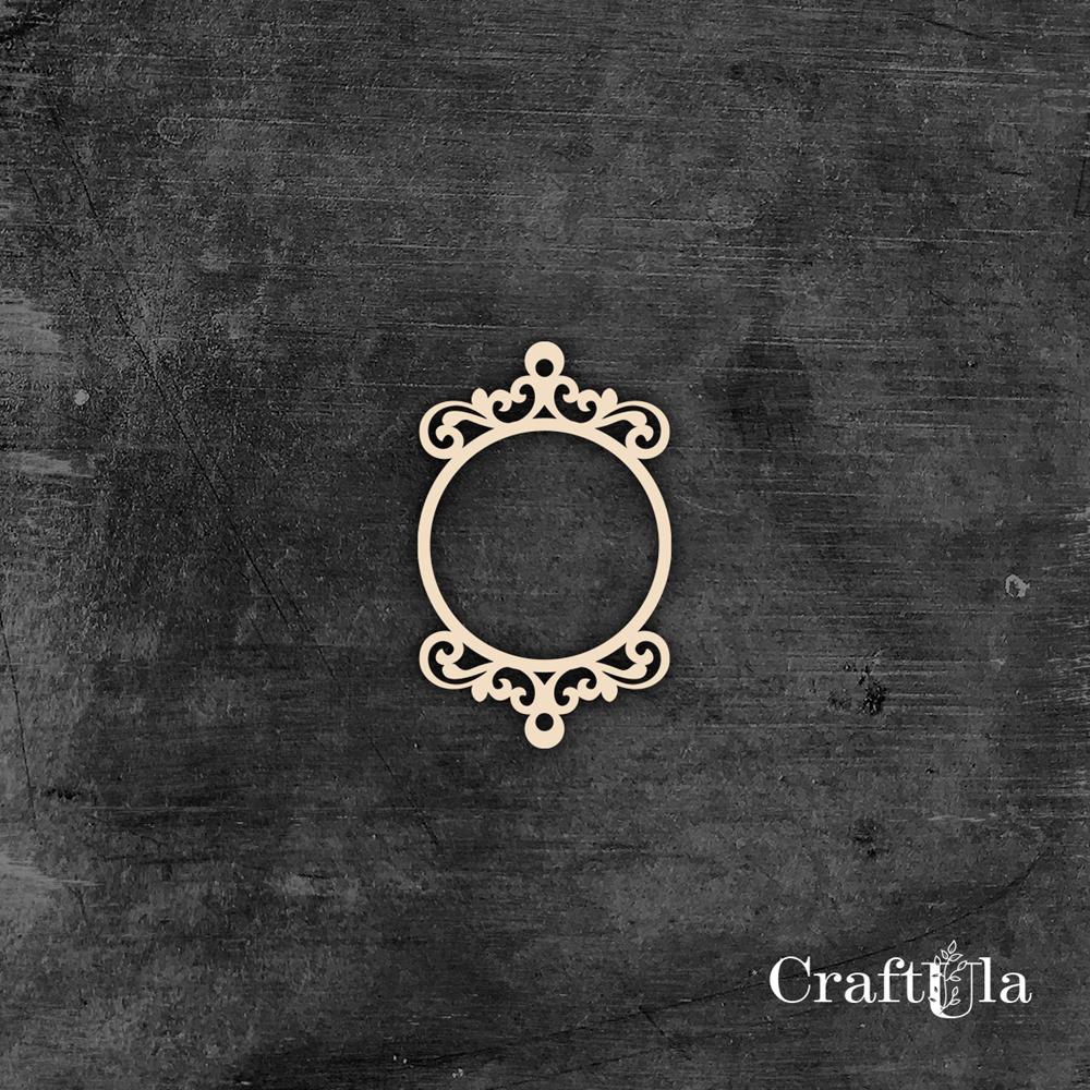 Set of Chipboard Frames 0049S (3 pcs, approx. 9x6x0,15cm)