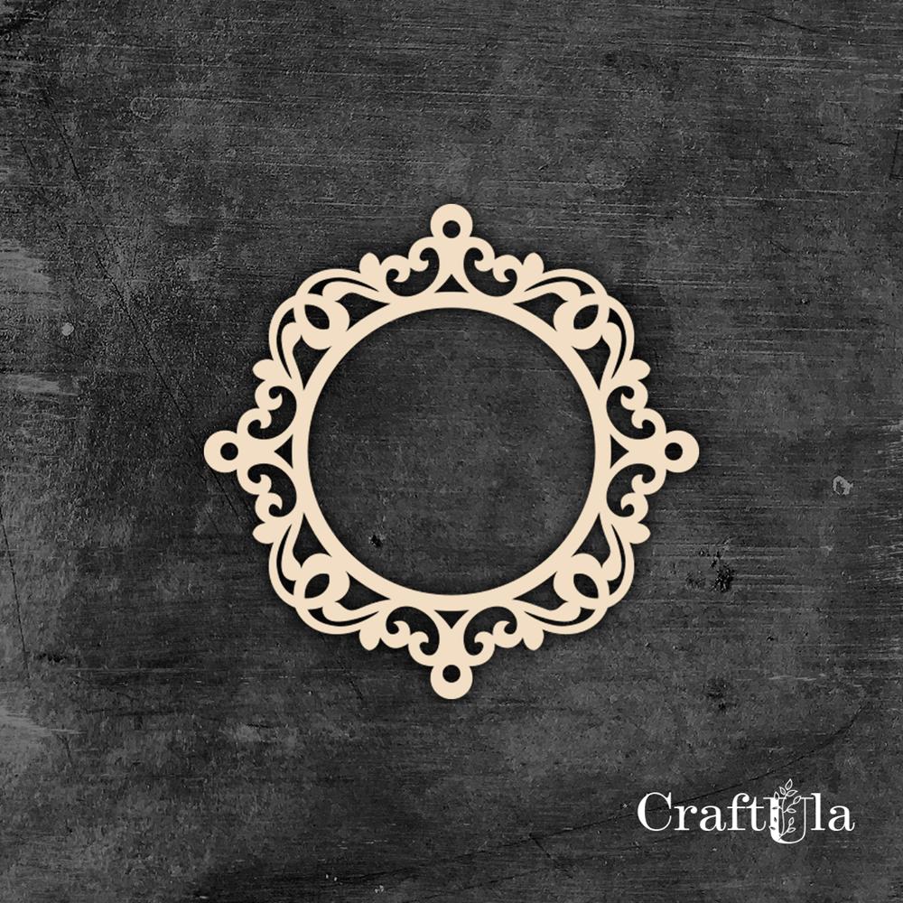 Chipboard Frame 0050L (dia approx. 14x0,15cm)