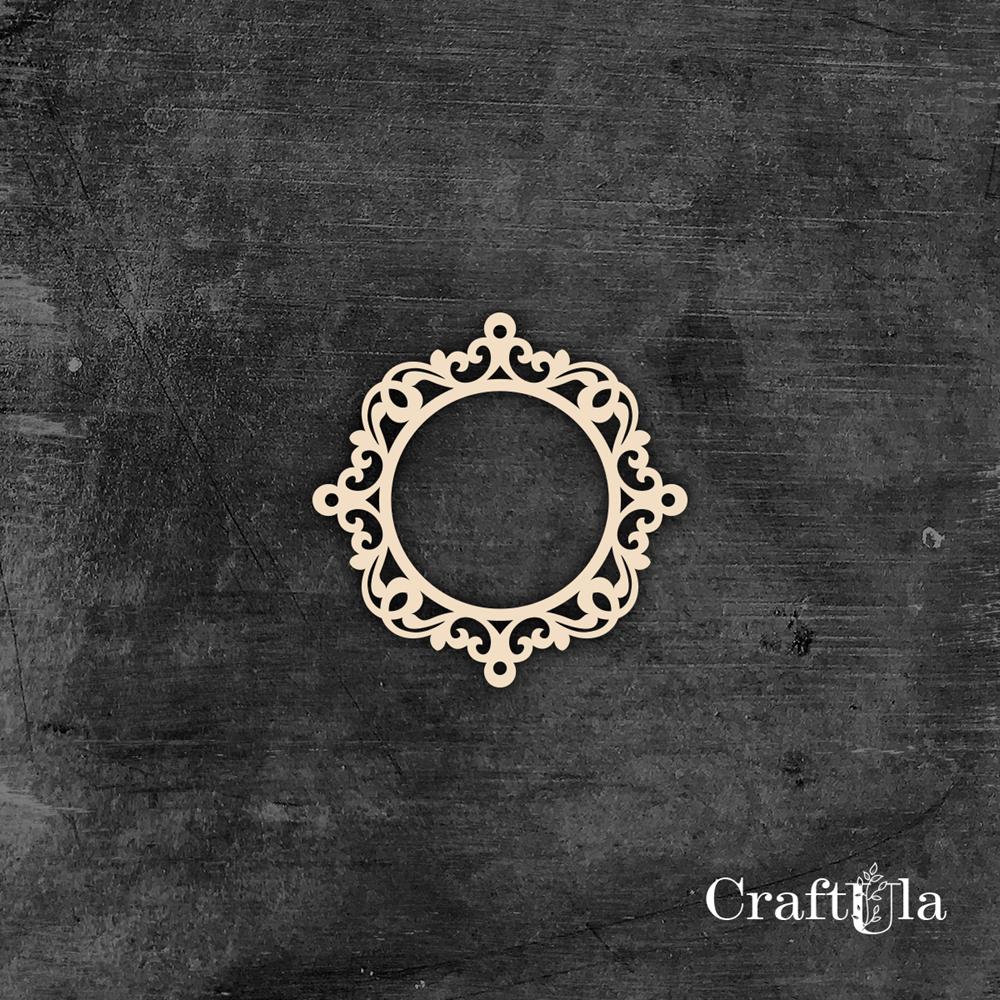 Set of Chipboard Frames 0050S (3 pcs, dia approx. 9x0,15cm)