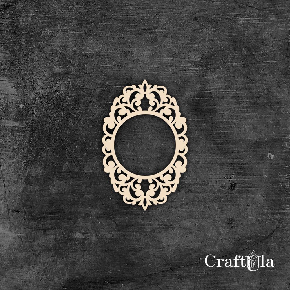 Set of Chipboard Frames 0051M (2 pcs, approx. 12x9x0,15cm)