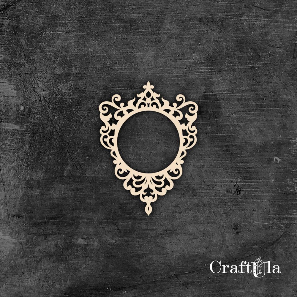 Set of Chipboard Frames 0053M (2 pcs, approx. 12x9x0,15cm)