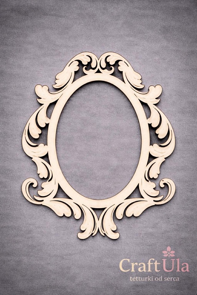 Chipboard Frame 0061L (approx. 14x10x0,15cm)