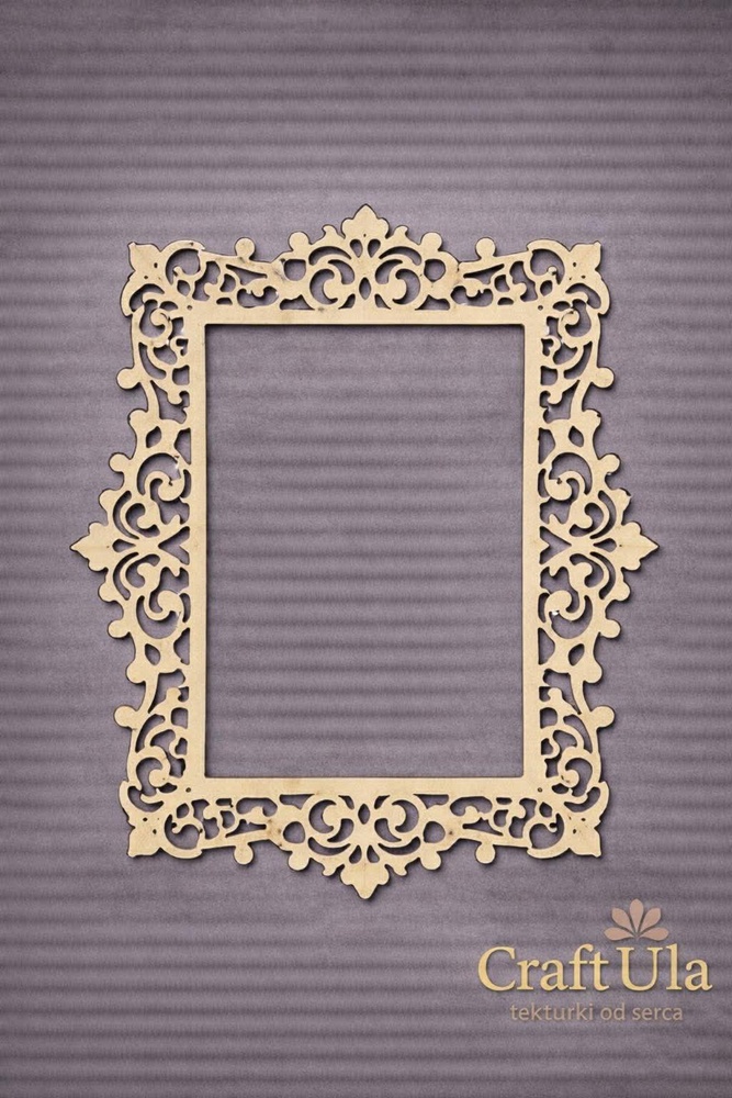 Set of Chipboard Frames 0067M (2 pcs, approx. 12x9x0,15cm)