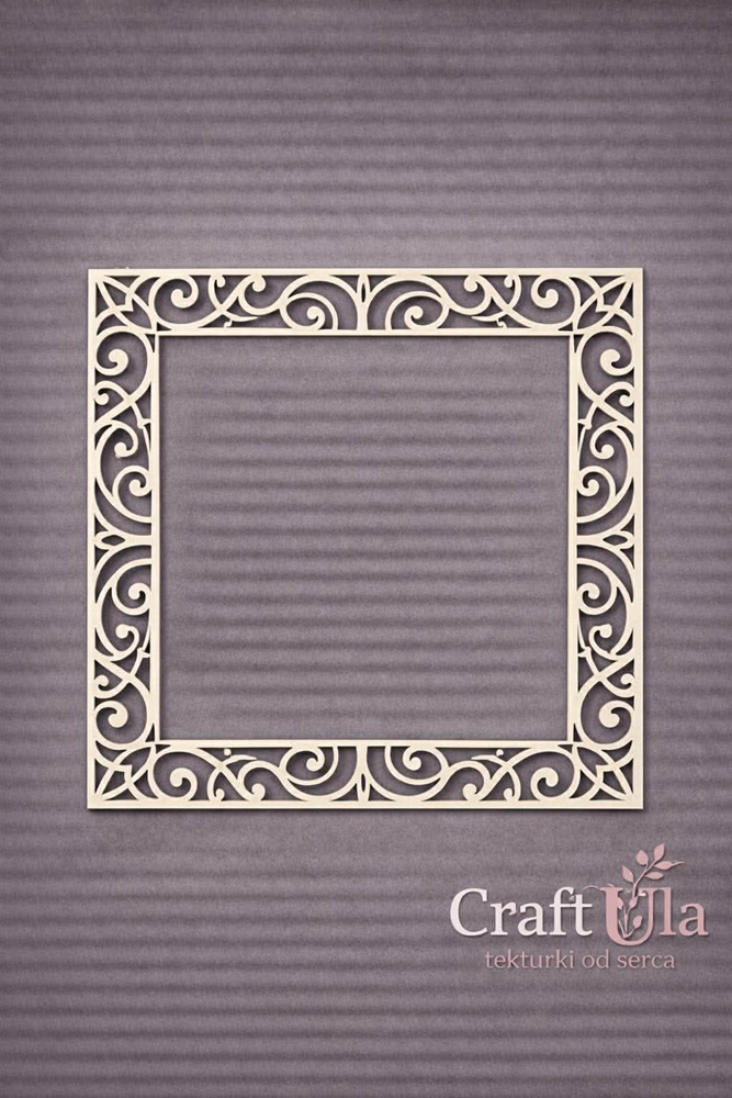 Set of Chipboard Frames 0069M (2 pcs, approx. 12x12x0,15cm) Set of Chipboard Frames 0069M (2 pcs, approx. 12x12x0,15cm)