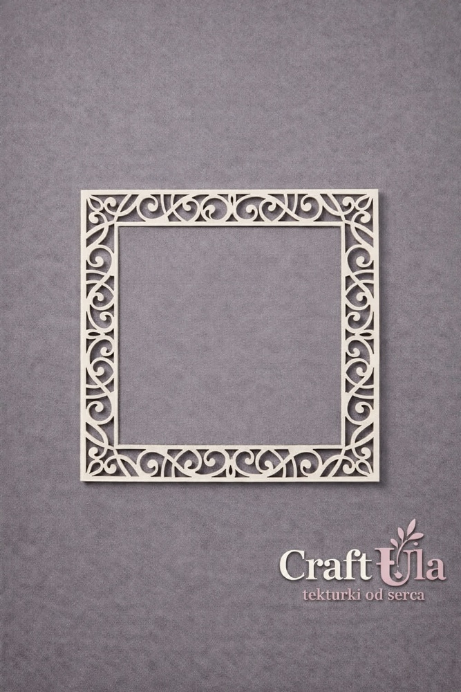 Set of Chipboard Frames 0070M (2 pcs, approx. 12x12x0,15cm) Set of Chipboard Frames 0070M (2 pcs, approx. 12x12x0,15cm)