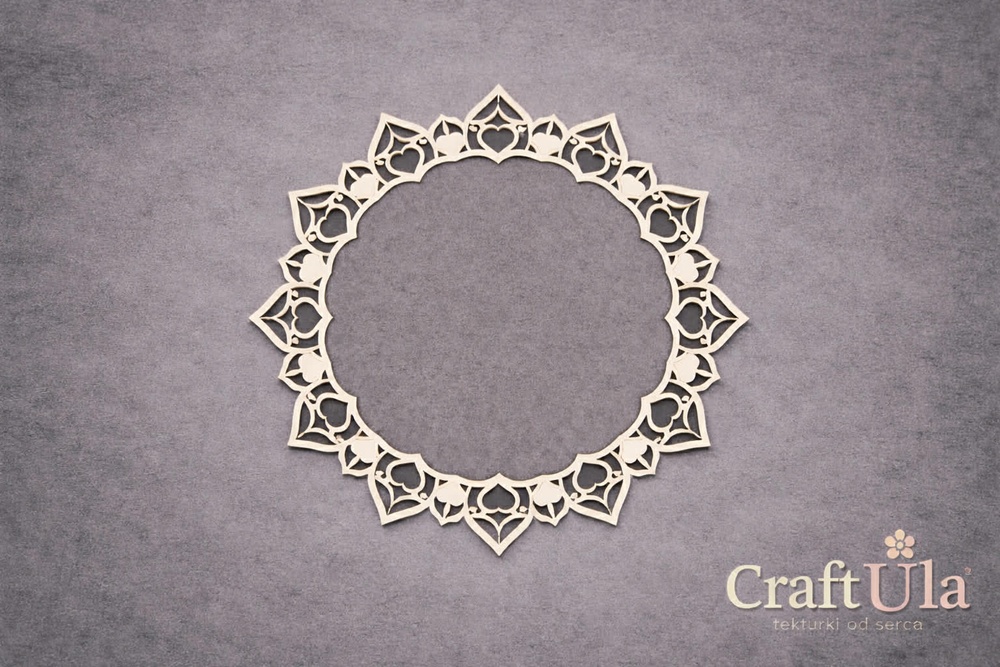 Set of Chipboard Frames 0079M (2 pcs, dia approx. 12x0,15cm) Set of Chipboard Frames 0079M (2 pcs, dia approx. 12x0,15cm)