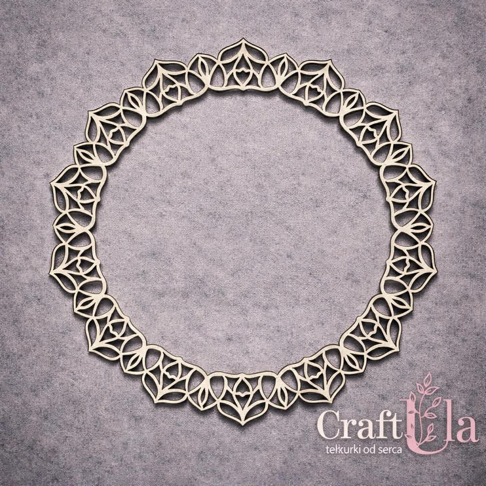 Chipboard Frame 0080L (dia approx. 14x0,15cm)