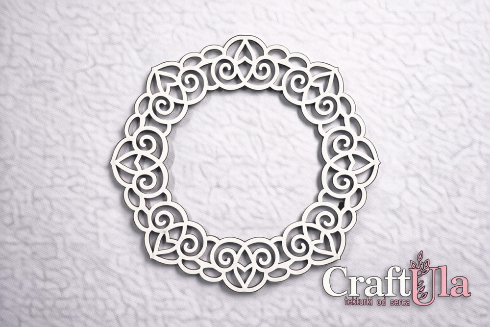 Set of Chipboard Frames 0082S (2 pcs, dia approx. 9x0,15cm) Set of Chipboard Frames 0082S (2 pcs, dia approx. 9x0,15cm)