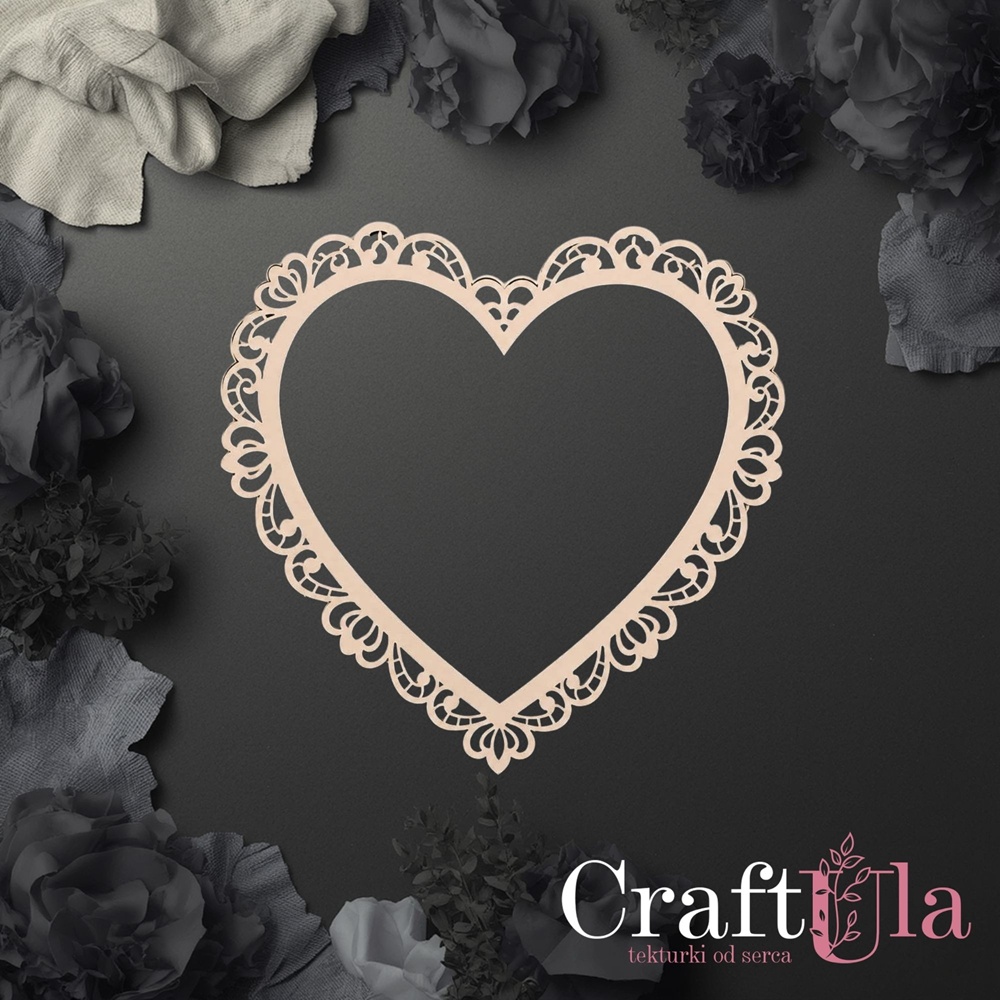 Set of Chipboard Frames 0092M (2 pcs, dia approx. 12x0,15cm)