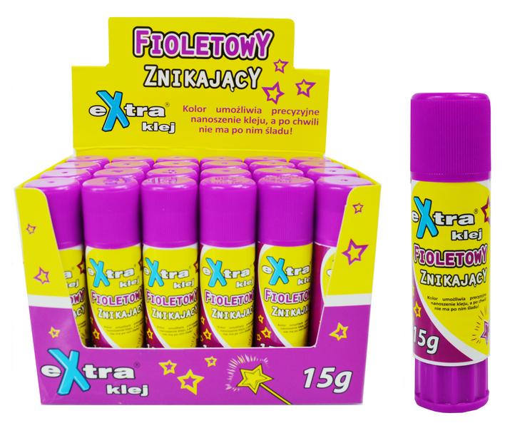 Purple disappearing glue stick, 15g