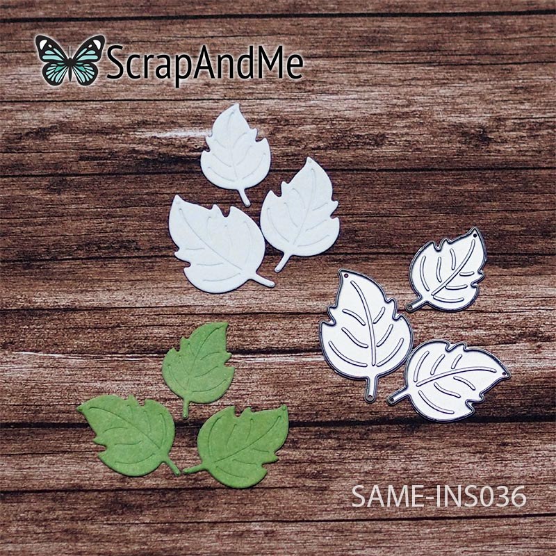 Die Leaves 36 - 3,1 cm/2,8 cm/2,4 cm