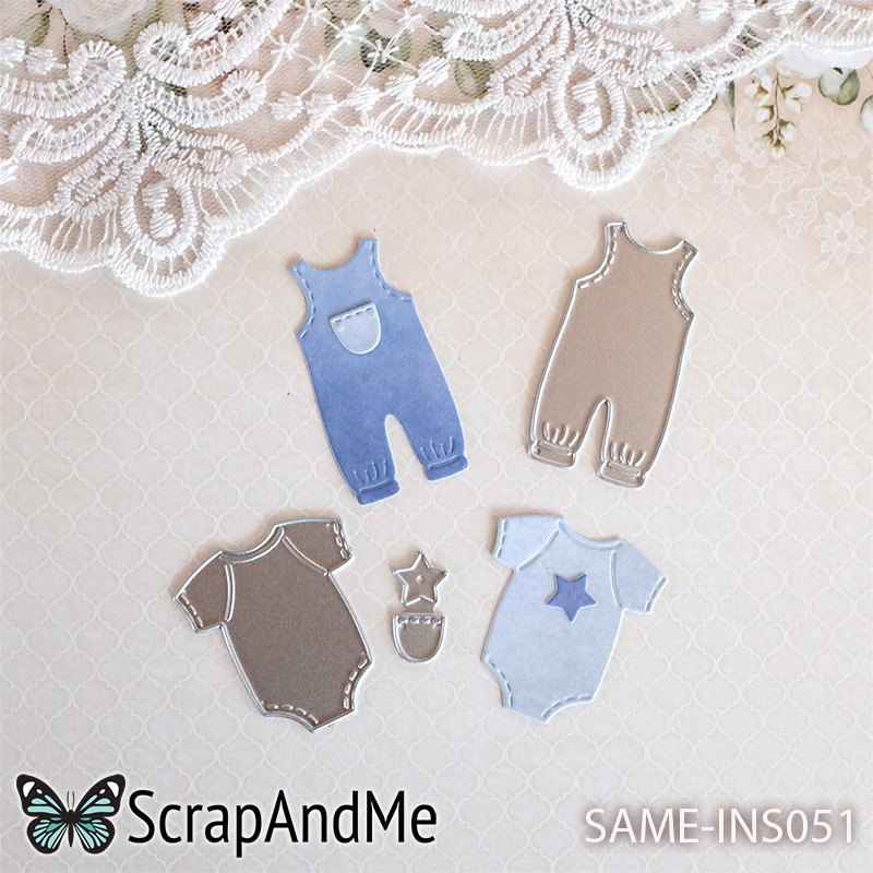 Die Boys' clothing - Largest 2,3x4,5 cm